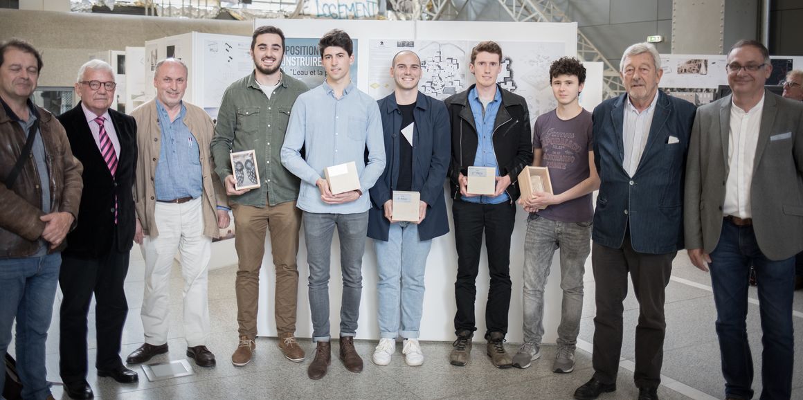étudiants lauréats du concours Pierre 2018