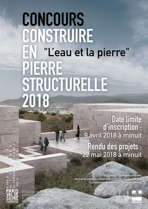 Affiche concours étudiant "concours pierre"