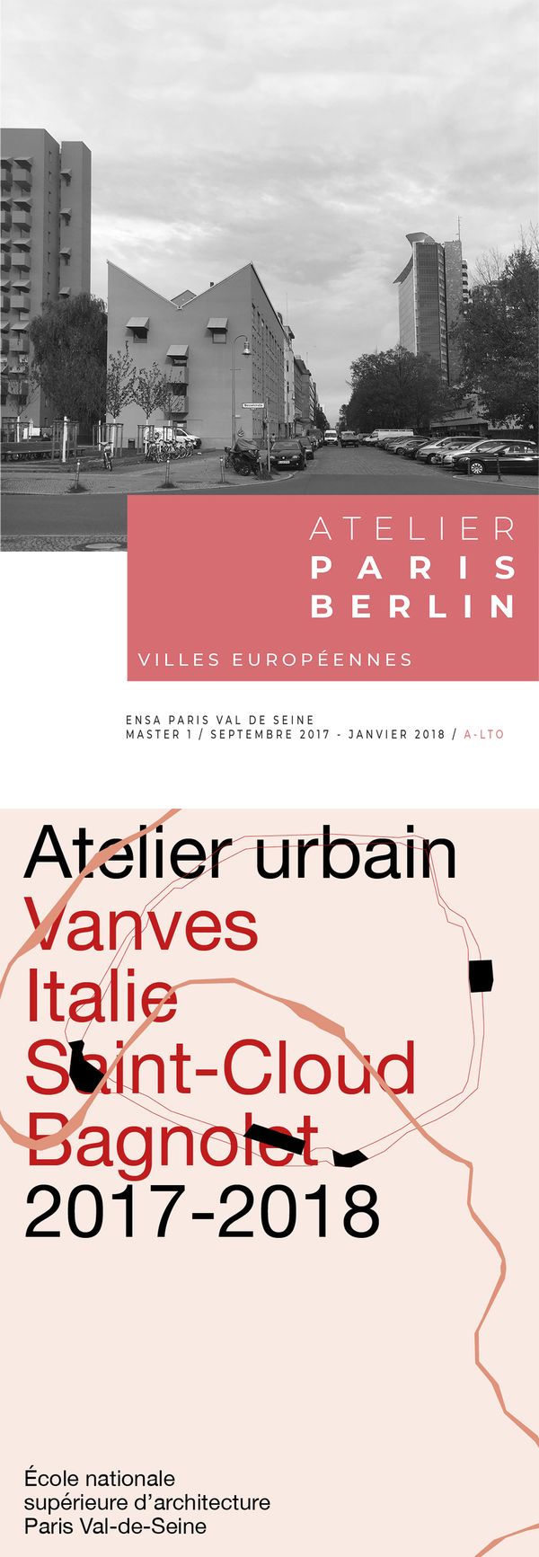 Catalogue Paris-Berlin travaux étudiant en architecture
