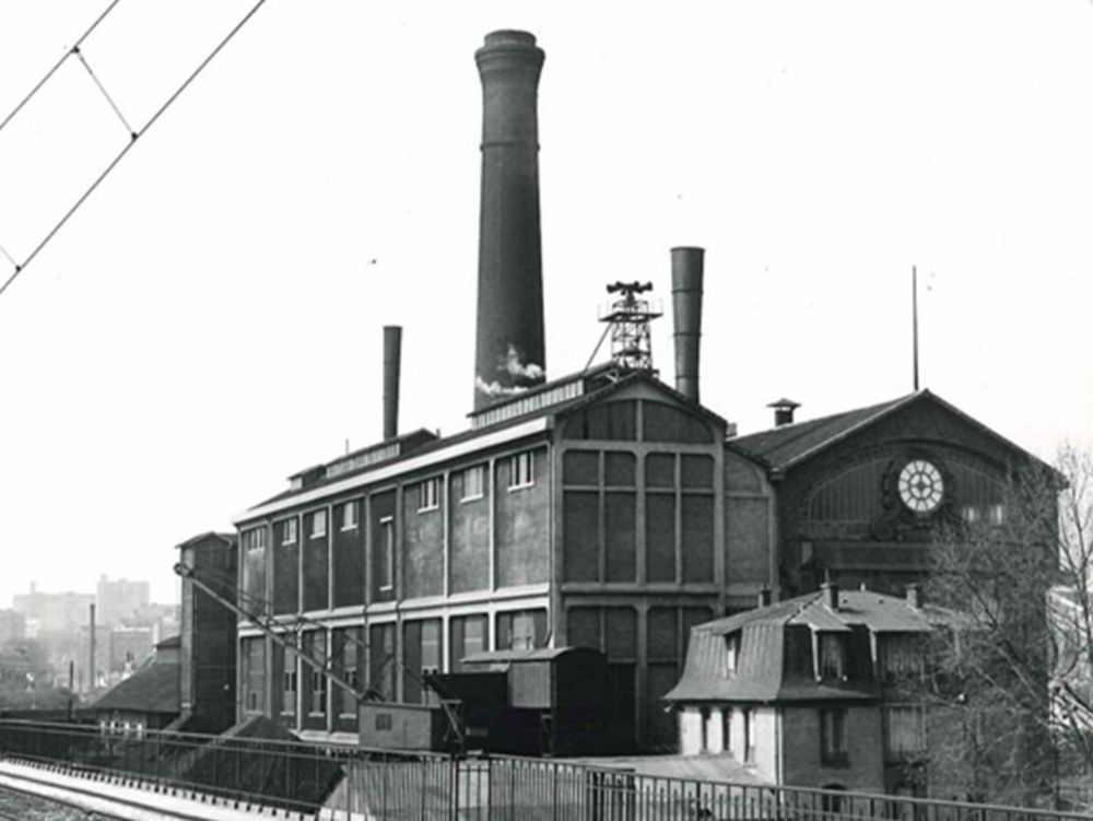 L'usine vu de coté 