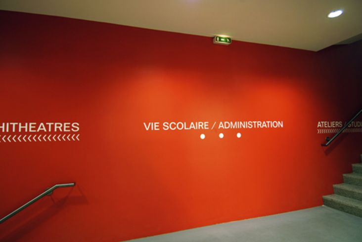 organisation de la vie scolaire à l'ENSA-Paris val de seine 