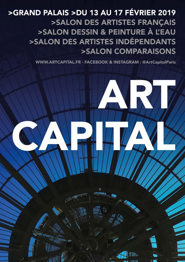 affiche salon art capital 