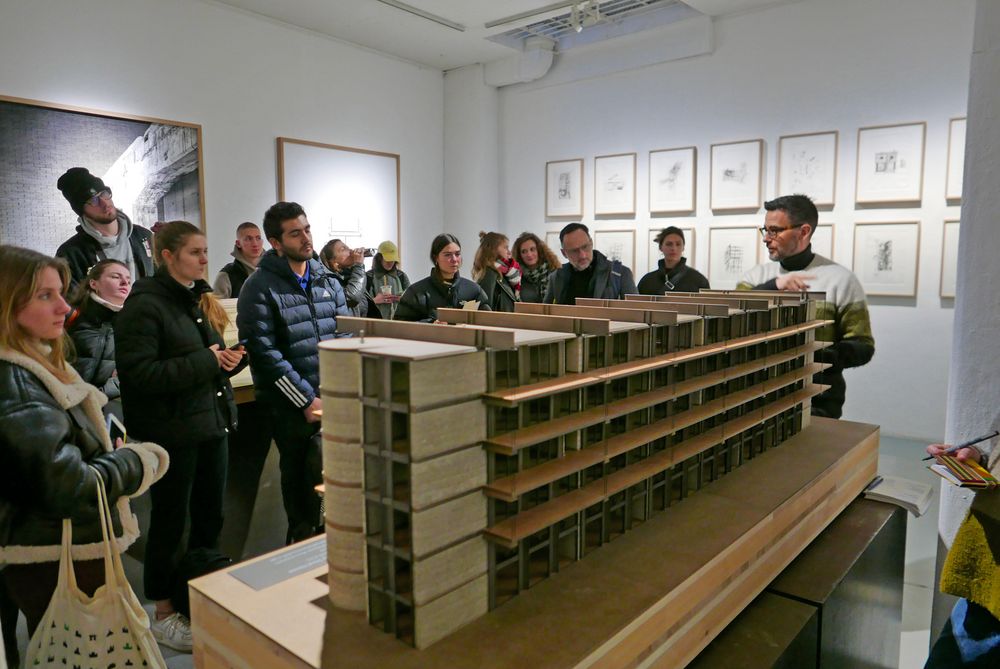 Visite de l’exposition Roger BOLTSHAUSER, Galerie d’architecture, le vendredi 13 janvier 2023