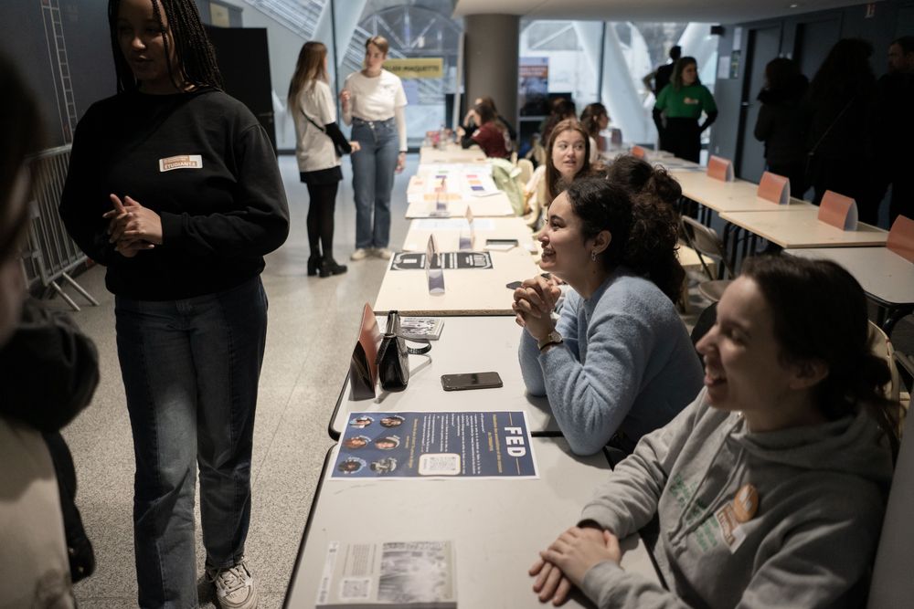 Stands des associations lors de la journée porte ouvertes 2024